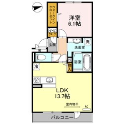 カーサ高善　A棟の物件間取画像